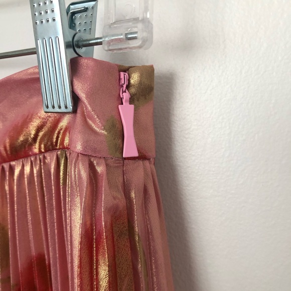 Kate Spade Hazy Rose Pleated Skirt - Picture 2 of 4